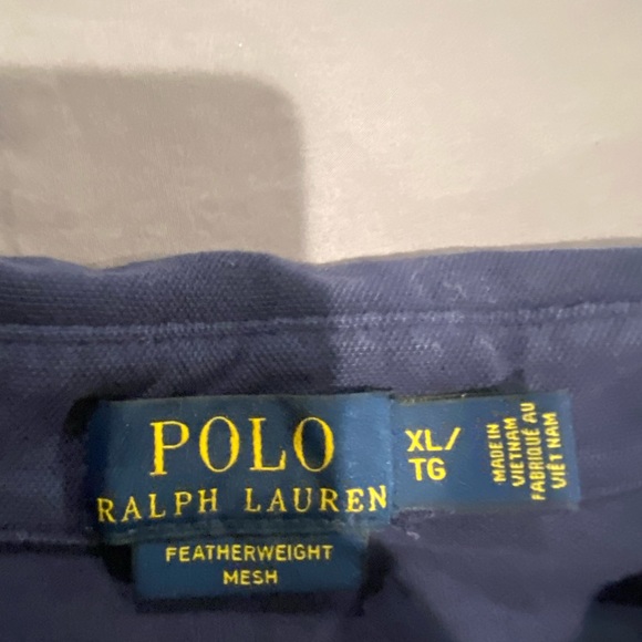 Polo by Ralph Lauren featherweight mesh long sleeve polo with barrel cuffs XL - Picture 2 of 5